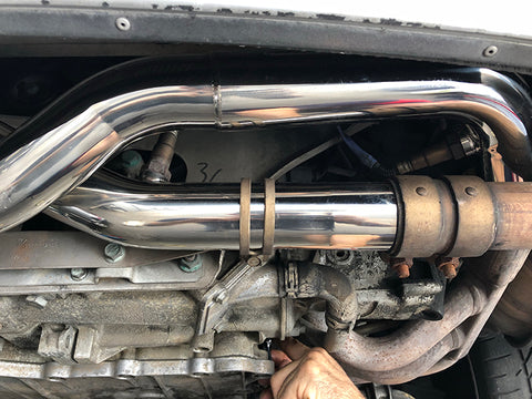 Porsche 996, 997 Catalytic Exhaust Bypass Test Pipe Set